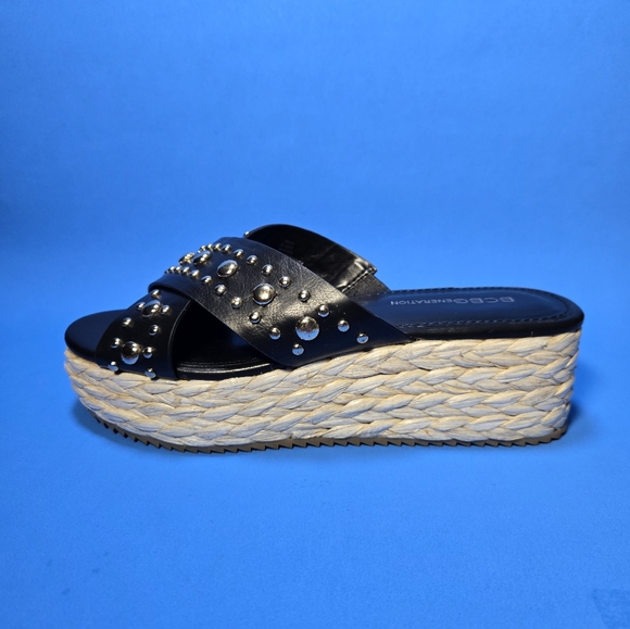 BCBGeneration Gladda Platform Sandal New With Box (Missing Lid) Womens Size 7.5 - Picture 1 of 5